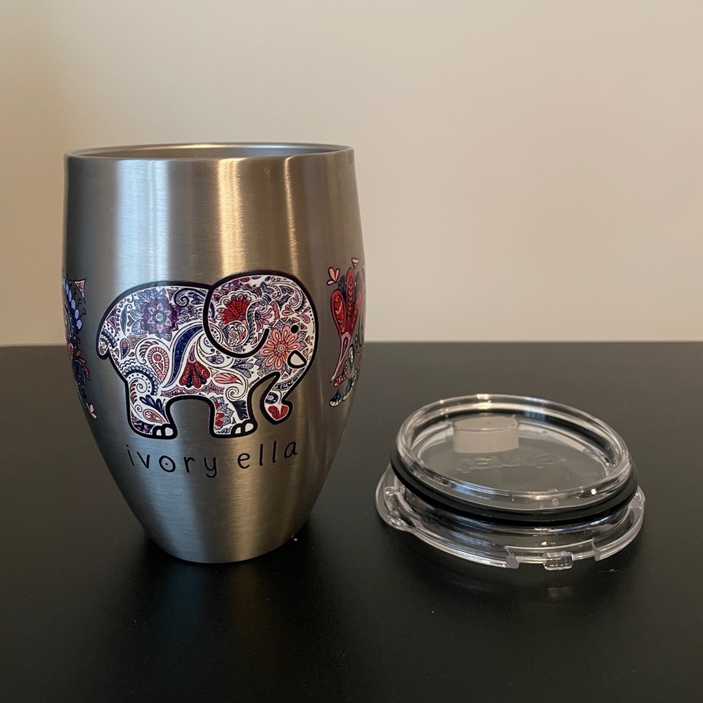 Tervis Ivory Ella - Stainless Steel, 12 oz
